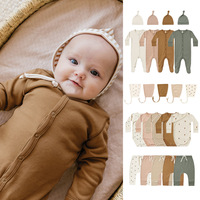 Grenouillère Bébé en Gros Ensemble Vêtements Côtelés Grenouillère Garçon et Fille Premium Fabrication OEM Nouveau-né