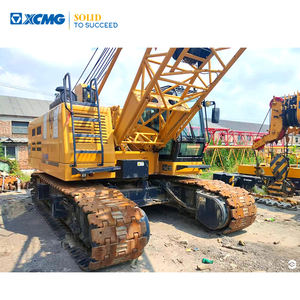 מנוף זחלילי מיני <span class=keywords><strong>XCMG</strong></span> רשמי משומש מדגם XGC55, מנוף נייד קטן 55 טון במצב טוב - Product Image 1
