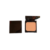 Poudre de blush haute pigmentation à marque privée avec pinceau, maquillage waterproof OEM, blush pour le visage et les joues, contour bronze