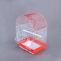 Cage à oiseaux portable en fil métallique épais avec motif Tigre Pivoine, cadre solide, pour petits oiseaux (Myna), vente en gros, décoration orientale