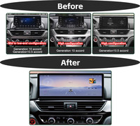 Unidad Principal Android Krando de 12.3'' para Honda Accord Inspire 2018-2021, Radio de Auto, Estéreo, CarPlay Inalámbrico, Navegación GPS, Pantalla Táctil, 4G
