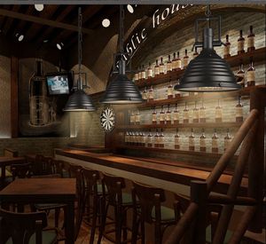Lampes suspendues industrielles en <span class=keywords><strong>métal</strong></span> <span class=keywords><strong>Vintage</strong></span> de haute qualité Loft Retro <span class=keywords><strong>Suspension</strong></span> Restaurant - Product Image 4