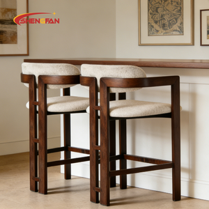 Vente directe d'usine, style simple, <span class=keywords><strong>chaise</strong></span> <span class=keywords><strong>de</strong></span> bar en bois massif, fauteuil, tabouret <span class=keywords><strong>de</strong></span> bar en bois, chaises <span class=keywords><strong>de</strong></span> salle à manger pour la maison et la cuisine - Product Image 3