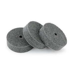 75mm繊維研磨パッド研磨ホイール中グリットアングルグラインダー金属加工ファウンドリポリッシャー用の互換性のあるディスク形状 - Product Image 2