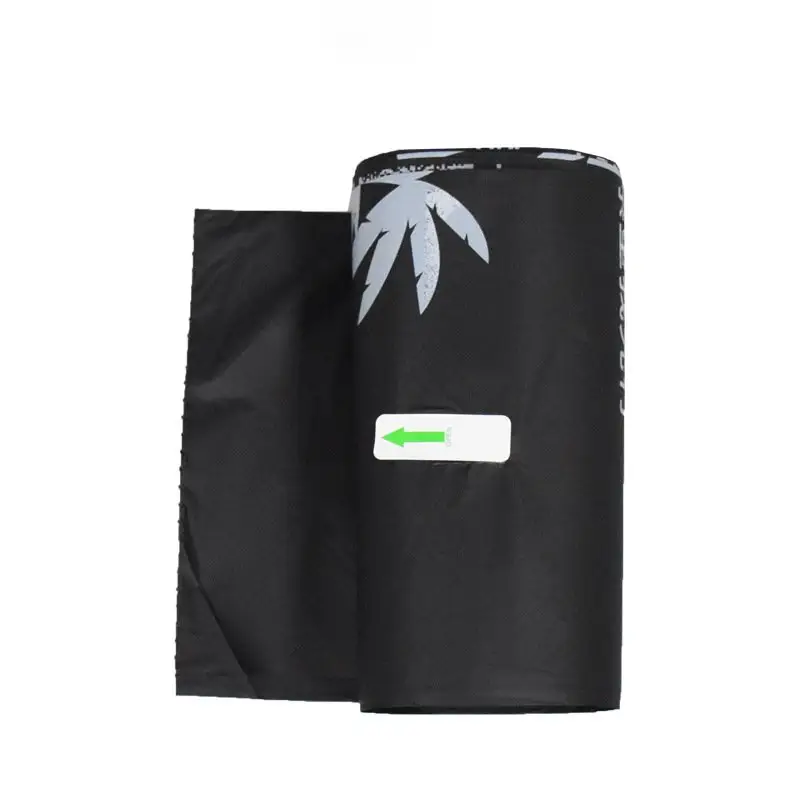 55 Gallon Biodegradable Epi Black Degradable Flat Eco Friendly Disposable Compostable Trash Rubbish Garbage Bag