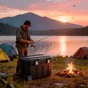 Tủ dụng cụ di động đa tầng bằng nhựa PP cứng chuyên nghiệp, có thể xếp chồng, kết hợp hộp đựng dụng cụ, tủ kéo, dành cho xưởng. - Product Image 5