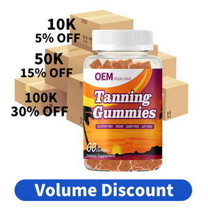 Gomitas Bronceadoras sin Sol al por Mayor con Betacaroteno, Licopeno y Astaxantina: Fórmula y Empaque Personalizados, Ventaja de Costo al por Mayor - Product Image 3