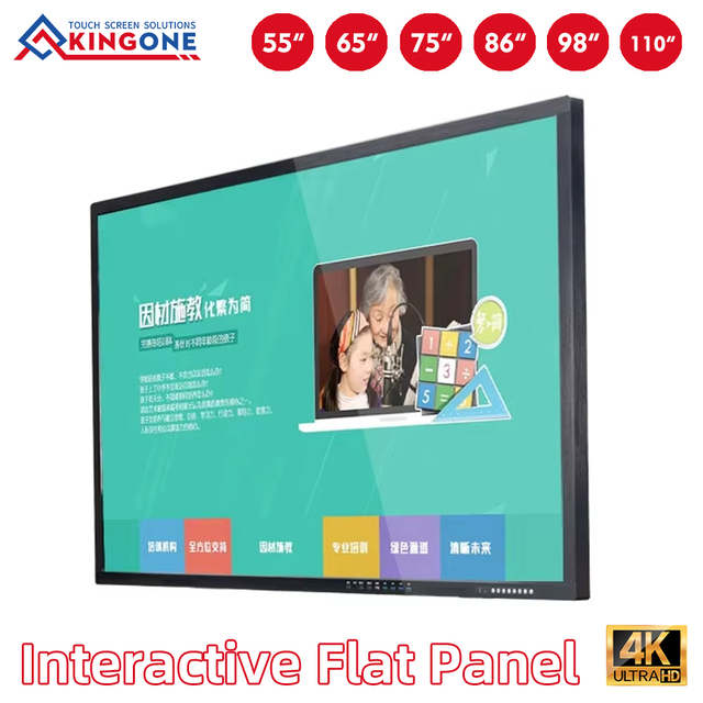 China Manufacturer OEM 65 Inch Interactive Flat Panel Touch Screen Smart Board 4K Digital Whiteboard for Classroom