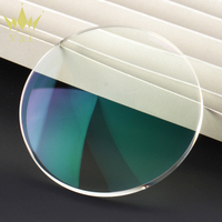 Lentes de Gafas con Filtro de Bloqueo de Luz, Lentes de Plástico Oftálmicas, Lentes de Resina Azul Transparentes, Lentes de Sol de Grado A con Protección Contra Rayos Azules