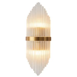 New Arrival Nordic Modern Crystal <b>Wall</b> <b>Light</b> Fancy Decorative Gold LED <b>Sconces</b> Indoor Living Room Use UL Certified Warm White - Product Image 2