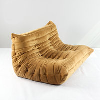 Modernes Design togo Sofa Wohnzimmer Sofas Schnitt Lounge Sofa Loves eat Voll schaum Samt Leder