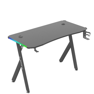 Beisijie โต๊ะเล่นเกมโต๊ะคอมพิวเตอร์สำหรับเล่นเกมในห้องนอนโต๊ะเล่นเกมโต๊ะเล่นเกม RGB ใช้ในบ้านสำนักงาน - Product Image 5