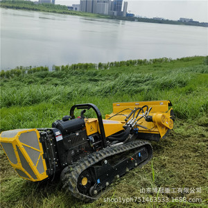 Desbrozadora de Martillos Montada sobre Orugas Smart Tiger de 40 HP a Gasolina con Control Remoto, Grado Industrial, para Todo Tipo de Terreno - Product Image 2