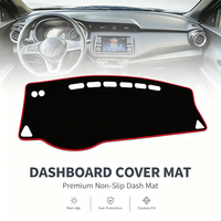 Pour Nissan Kicks 2018 2019 2020 2021 2022 2023 2024 Housse de tableau de bord de voiture Accessoires automobiles Housse de protection du tableau de bord Antidérapante