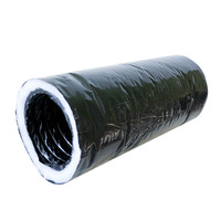 Conduit flexible d'isolation de polyester 4 pouces 1 mètre ou ventes directes d'usine adaptées aux besoins du client
