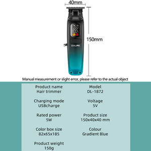 Cortadora de Pelo Profesional <span class=keywords><strong>DALING</strong></span> DL-1872 con Función de Corte Gradual Equipada con una Cortadora Eléctrica. - Product Image 6