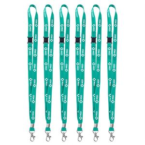 Promotional Polyester Id Card Holder Customized Animation Pattern Polyester Lanyard - Product Image 1