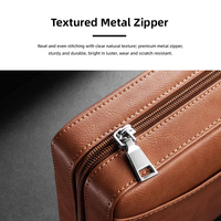 Étui à cigares classique en bois de cèdre laqué en cuir JH Wholesale, sac à cigares de luxe, humidor de voyage portable
