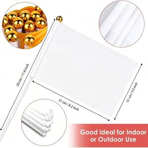 Bandera de Poliéster Impermeable de 5x8 Pulgadas con Impresión por Sublimación y Logotipo Personalizado al por Mayor para Publicidad, Animación y Decoración - Product Image 2
