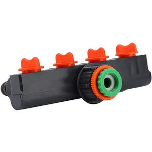 4ウェイガーデンホースバルブスプリッタードリップ灌漑タップエンドガーデンウォーターホーススプリッター用ヘビーデューティー蛇口マニホールドフィッティング - Product Image 3