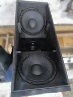 Système de sonorisation Line Array à double haut-parleur de 12 pouces à SPL élevé, haut-parleurs audio professionnels
