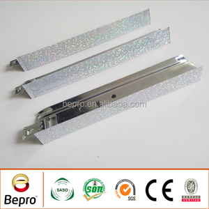 Perfil de Rejilla para Techo Moderno, Accesorio para Techo Suspendido, Rejilla en T de Acero Galvanizado de Alta Resistencia y Económico - Product Image 4