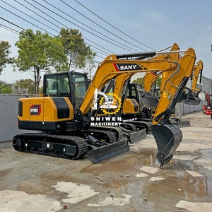 2025 année tout nouveau sany sy60 euro 5 EPA niveau 4 moteur excavadora sany sy60 sy75 sy95 sy55 sy26 sy35 pelle sur chenilles en vente - Product Image 2