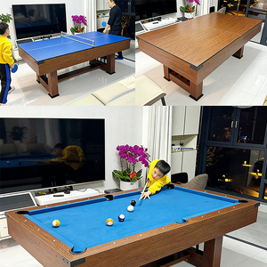 <span class=keywords><strong>Mesa</strong></span> de Billar de Pizarra de 7 pies con Logotipo Personalizado S.Q.F, con Marco de Madera y Fieltro Azul, para Billar de 9 Bolas y Entretenimiento en el Hogar - Product Image 2