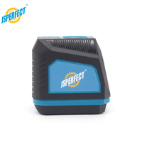JSPERFECT Niveau Laser Portable à 2 Lignes Croisées 360 Degrés