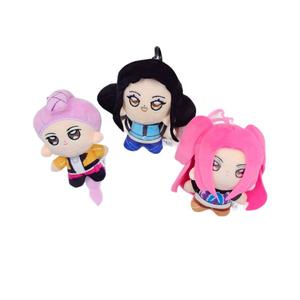 دمية قطيفة على شكل شخصية من أنمي قاتل الشياطين (كيميتسو نو يايبا) مع حقيبة شبكية - Product Image 1