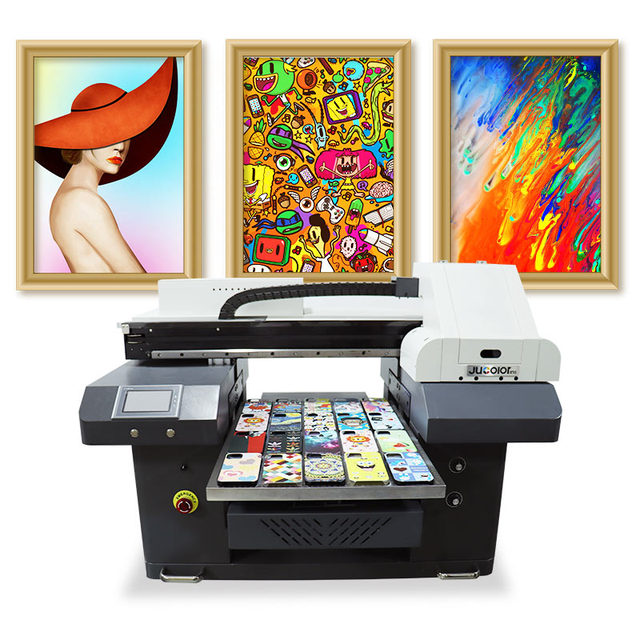 Jucolor Hottest Sale  A2 Size 4560 UV  Printer for All Materials with Multiple Automatic Functions