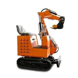 FREE SHIPPING 0.8 Ton 1.2ton 1.7ton 2.5ton Mini Backhoe Loader Diesel Excavators Mini Excavator For Home Use