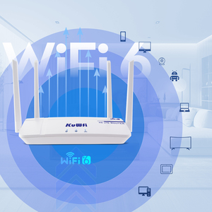 Nhà Máy Giá kuwfi wifi6 tốc độ cao 10 thiết bị hotspot <span class=keywords><strong>router</strong></span> 4G Wifi 12V DC điện AC 4G Sim Thẻ <span class=keywords><strong>Router</strong></span> với RJ45 cổng - Product Image 6