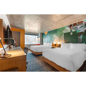 坎布里亚酒店制造商现代豪华卧室家具套装特大号酒店床家具定制酒店家具 - Product Image 2