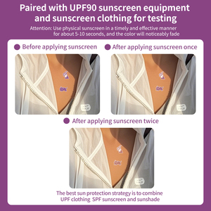 Pegatina de Tatuaje Temporal con Cambio de Color UV OEM/ODM - Tatuaje Temporal Reactivo al <span class=keywords><strong>Sol</strong></span>, Pegatina de Prueba de Protector Solar/UV, Arte Corporal con Transferencia de Agua - Product Image 4