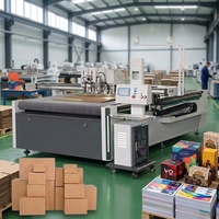 Máquina de Corte CNC de Alta Gama para Cartón Corrugado, Caja de Papel, Creación de Muestras Digitales, Cortadora sin Troqueles, Máquina de Corte con Cuchilla Oscilante
