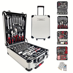 Kit de Herramientas para Reparaciones del Hogar Personalizable de 499 Piezas, Estuche OEM para Proyectos de Bricolaje, Juego de Herramientas para el Hogar y Caja ODM-216, Juego de Herramientas Personalizable OEM ODM-21 - Product Image 1