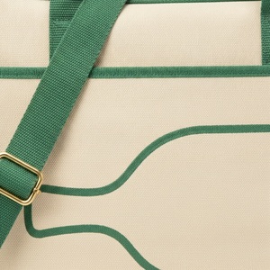 Sac de raquette de pickleball Heritage Canvas pour 2 raquettes, en coton et polyester, avec logo personnalisé, vente en gros, sac de raquette de tennis et de padel - Product Image 2