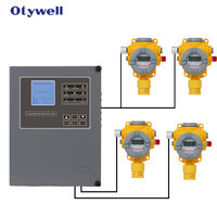 Controlador de Alarma de Gas Montado en Pared, a Prueba de Explosiones, Receptor de Gas, Detector de H2S, CO, O2, VOC