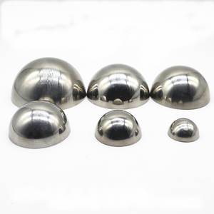 LEASON Demi-sphères creuses en acier inoxydable polies 50mm 60mm 70mm 80mm 90mm 100mm Épaisseur 0.4-<span class=keywords><strong>2</strong></span>.5mm Roulements OEM - Product Image 1