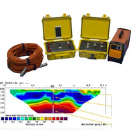 Appareil de mesure de la résistivité électrique directe (DC) et de la polarisation induite (ERT, SP, IP, VP) pour l'exploration des eaux souterraines