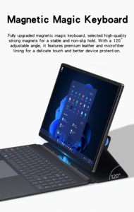 Un ordinateur portable 2-en-1 flambant neuf de 15,9 pouces avec écran 2,5K, léger, portable et puissant, idéal pour le jeu. - Product Image 5