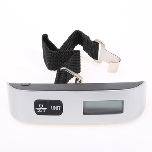Báscula Digital Portátil con Pantalla LCD de 110 lb/<span class=keywords><strong>50</strong></span> <span class=keywords><strong>kg</strong></span>, Báscula de Viaje para Maletas, Gancho para Colgar, Herramientas de Balanza, Báscula de Equipaje de Alta Precisión - Product Image 6