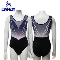 Justaucorps de gymnastique pour filles justaucorps sexy personnalisés de haute qualité Dandy justaucorps de compétition pour filles