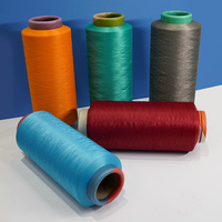 China Factory DTY Yarn Hot Selling 150D 300D DOPE DYED Polyester Yarn AA Grade 100% Polyester Filament Yarn Twist Yarn