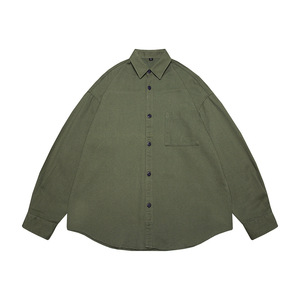 <span class=keywords><strong>Camicia</strong></span> vintage in cotone a maniche lunghe <span class=keywords><strong>stile</strong></span> americano monopetto da uomo, <span class=keywords><strong>stile</strong></span> <span class=keywords><strong>giapponese</strong></span> retrò, <span class=keywords><strong>stile</strong></span> Hong Kong, per la primavera - Product Image 4
