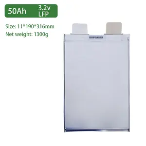 High capacity 50ah lifepo4 battery pack for power supply systems