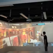 Simulateur interactif d'extincteur 3D VR avec télécommande, projection murale interactive, simulateur de formation sur l'utilisation d'un extincteur