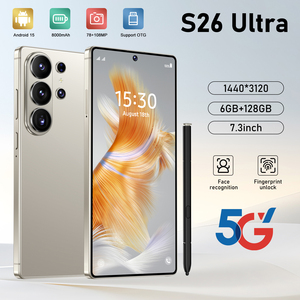 สมาร์ทโฟน S26 Ultra 5G รุ่น 6GB+128GB ระบบปฏิบัติการ Android 15 หน้าจอ HD ความละเอียด 1440*3120 กล้อง 78MP+108MP แบตเตอรี่ 8000mAh รองรับ OTG มีหลายสีให้เลือก - Product Image 3