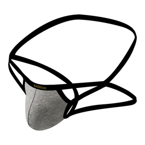 Sous-vêtements pour hommes sexy à taille basse, respirants en soie glacée, grande taille, string à coupe haute - Product Image 5